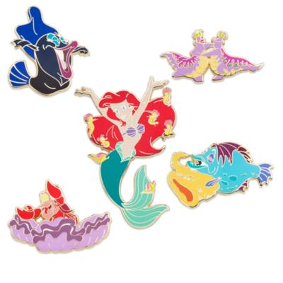 Set pins La Sirenita 30.&ordm; aniversario, Disney Store