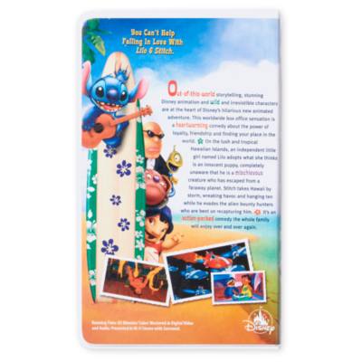 Disney Store Lilo and Stitch VHS Journal