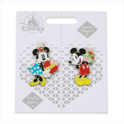 Mickey and Minnie Pin Set