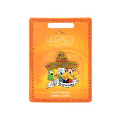 The Three Caballeros 75th Anniversary Pin