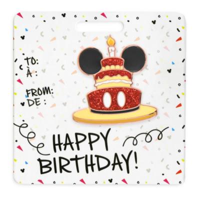 Mickey Mouse Birthday Pin