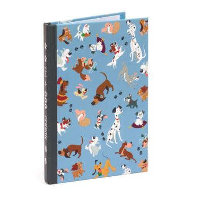 Disney Store - Disney Hunde - Set aus Notizbuch und Haftnotizzetteln