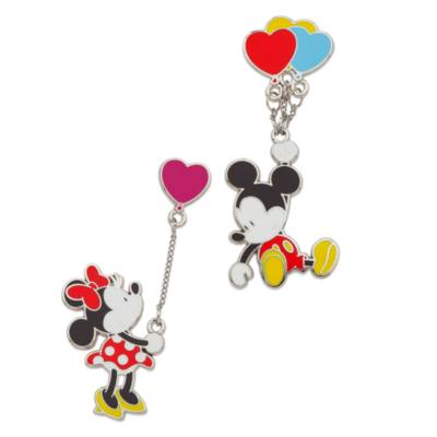 Set pins Mickey y Minnie,