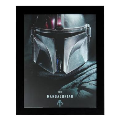 Pyramid - Star Wars - Mandalorian - Gerahmter Druck
