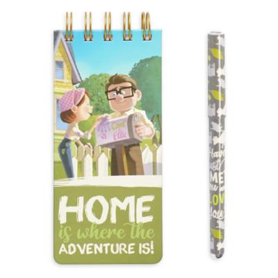 Set regalo cuadernos y taza Up, Disney Store