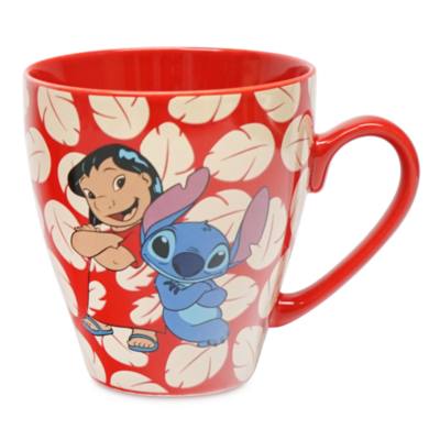 Disney Store Stitch Notebook and Mug Gift Set