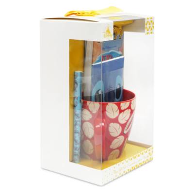 Disney Store Stitch Notebook and Mug Gift Set