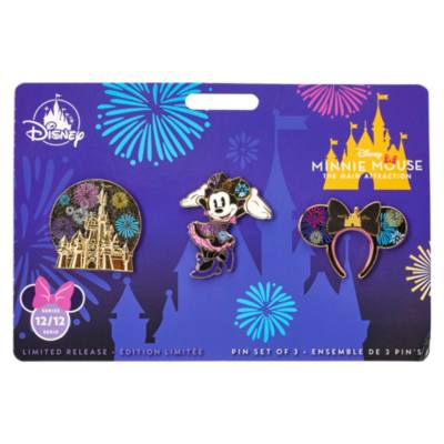 Set di pin Minnie Mouse The Main Attraction Minni Disney Store, 12 di 12