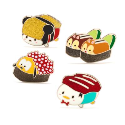 Set pins sushi Mickey y sus amigos, Disney Store