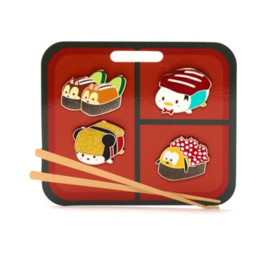 Set pins sushi Mickey y sus amigos, Disney Store