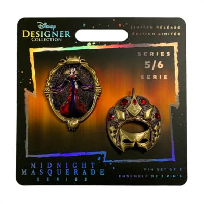 Disney Store Evil Queen Disney Designer Collection Pin Set
