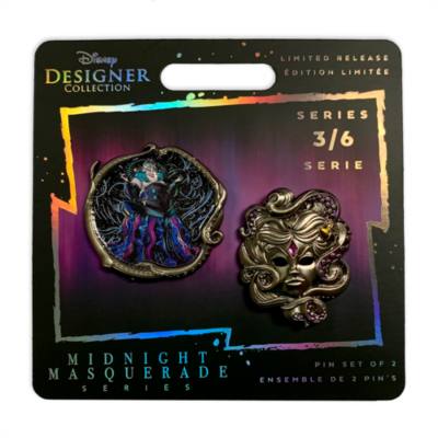 Disney Store Ursula Disney Designer Collection Pin Set