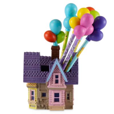 Disney Store Up Pencil Holder and Pencils