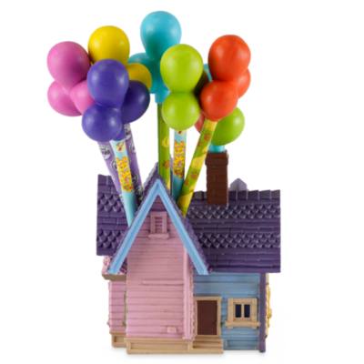 Disney Store Up Pencil Holder and Pencils