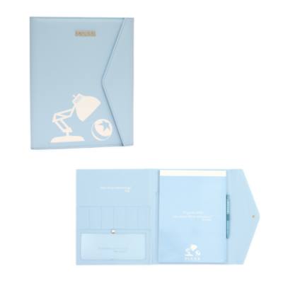 Disney Store World of Pixar Logo Padfolio