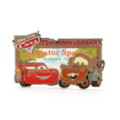 Disney Store Pin S 15e Anniversaire De Cars Shopdisney