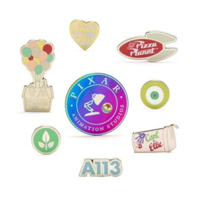 Disney Store World of Pixar Pin Set