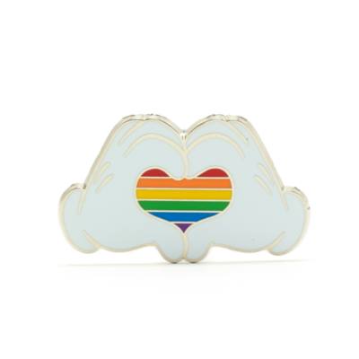 Walt Disney World Mickey Mouse Heart Rainbow Disney Pin