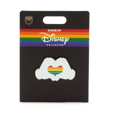 Walt Disney World Mickey Mouse Heart Rainbow Disney Pin
