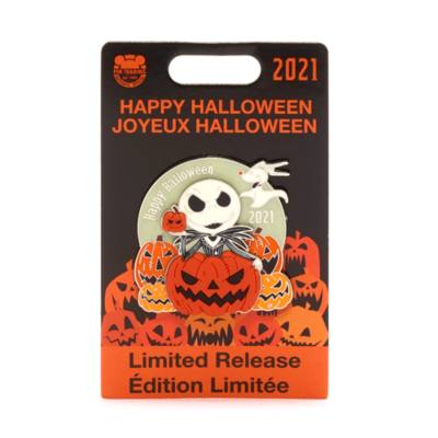 Disney Store Jack Skellington Halloween 2021 Pin