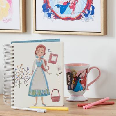 Disney Store Beauty and the Beast Watercolour Art Book