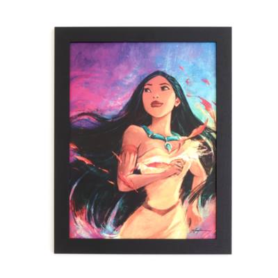 Pocahontas - gerahmter Druck