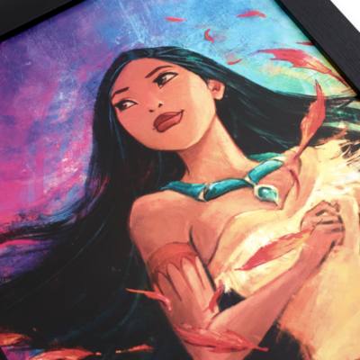Pocahontas - gerahmter Druck