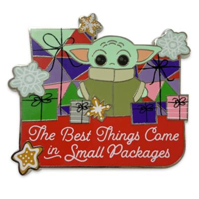 Disney Store Grogu Festive Pin, Star Wars