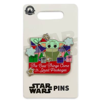 Disney Store Grogu Festive Pin, Star Wars