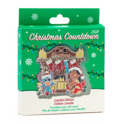 Disney Store Lilo & Stitch Countdown Pin Calendar