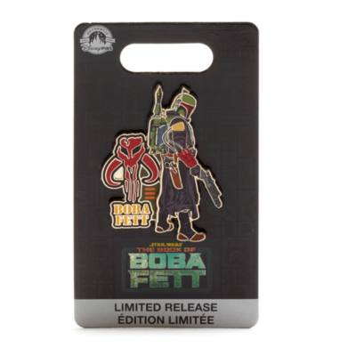 Disney Store Boba Fett Pin, Star Wars: The Book of Boba Fett