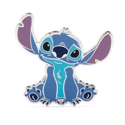 Disney Store Stitch Medal and Pin Set