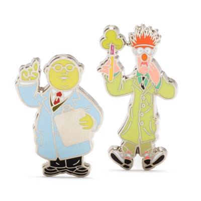 Disney Store - Dr. Bunsenbrenner und Beaker - Anstecknadelset