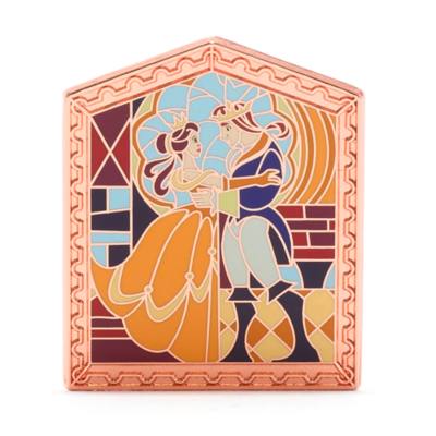 Disney Store Beauty and the Beast Windows of Love Mystery Pin Set
