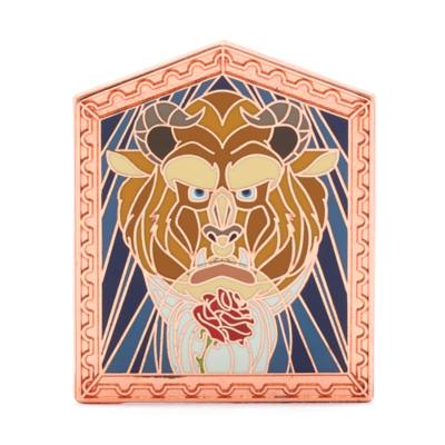 Disney Store Beauty and the Beast Windows of Love Mystery Pin Set