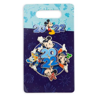 Walt Disney World Mickey and Friends 2022 Spinner Pin