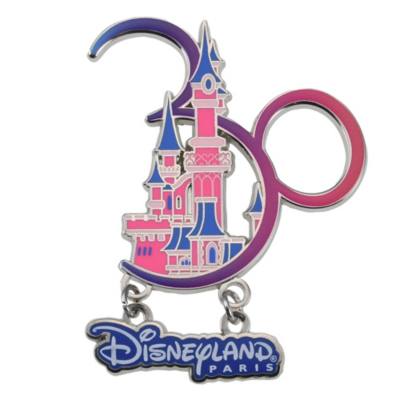 Disneyland Paris Castle 30th Anniversary Pin