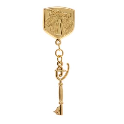 Disney Store Golden Key and Lock Pin