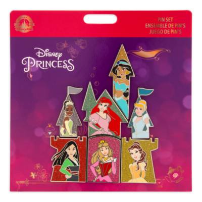 Disney Store - Disney Prinzessinnen - Anstecknadelset