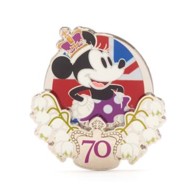 Disney Store Minnie Mouse Platinum Jubilee Limited Edition Pin
