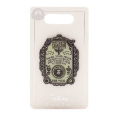 Disney Store - Die Geistervilla - Madame Leota - im Dunkeln leuchtende Anstecknadel