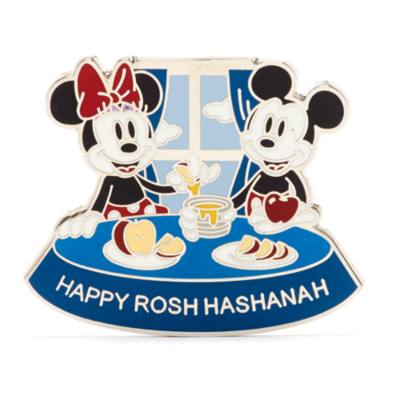 Disney Store Pin's Mickey et Minnie Roch Hachana en édition limitée