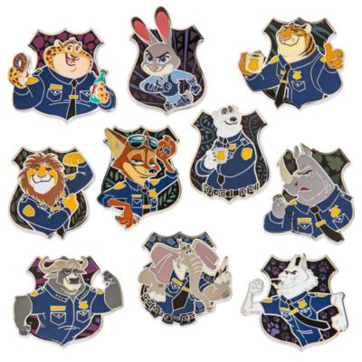 Disney Store Zootropolis Mystery Pin Set