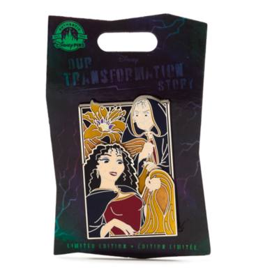 Pin edici&oacute;n limitada Madre Gothel ''Nuestra historia de transformaci&oacute;n'', Enredados, Disney Store