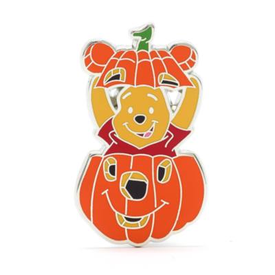 Disney Store Winnie the Pooh and Friends Halloween 2022 Pin Set