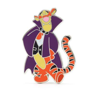 Disney Store Winnie the Pooh and Friends Halloween 2022 Pin Set
