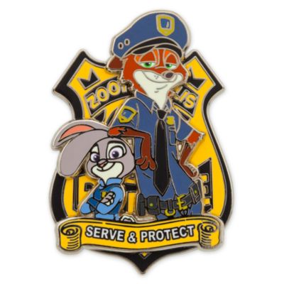 Pin Judy Hopps y Nick Wilde, Zootr&oacute;polis, Disney Store