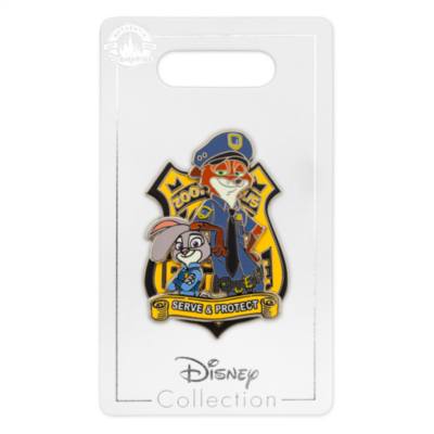 Pin Judy Hopps y Nick Wilde, Zootr&oacute;polis, Disney Store