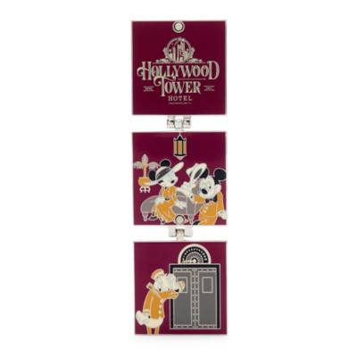 Disney Store Mickey and Friends The Hollywood Tower Hotel Hinged Pin