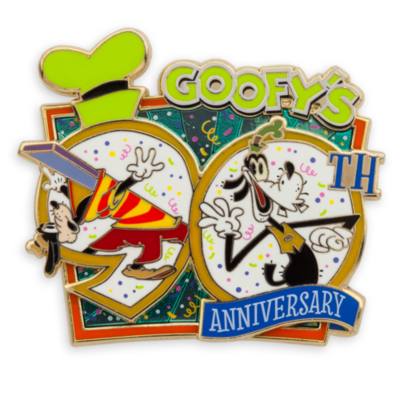 Disney Store Goofy 90th Anniversary Pin, 1 of 3